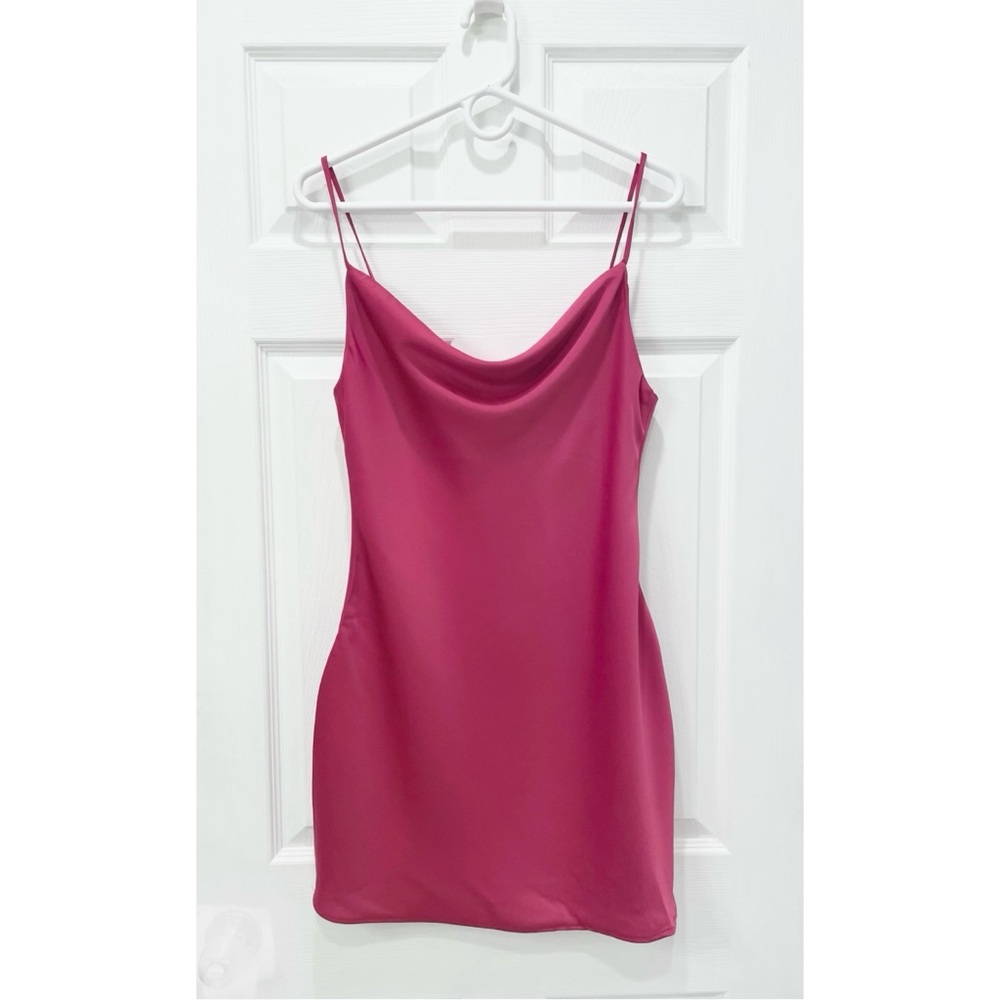 Urban Outfitters Mallory Cowl Neck Slip Dress - Picture 1 of 16